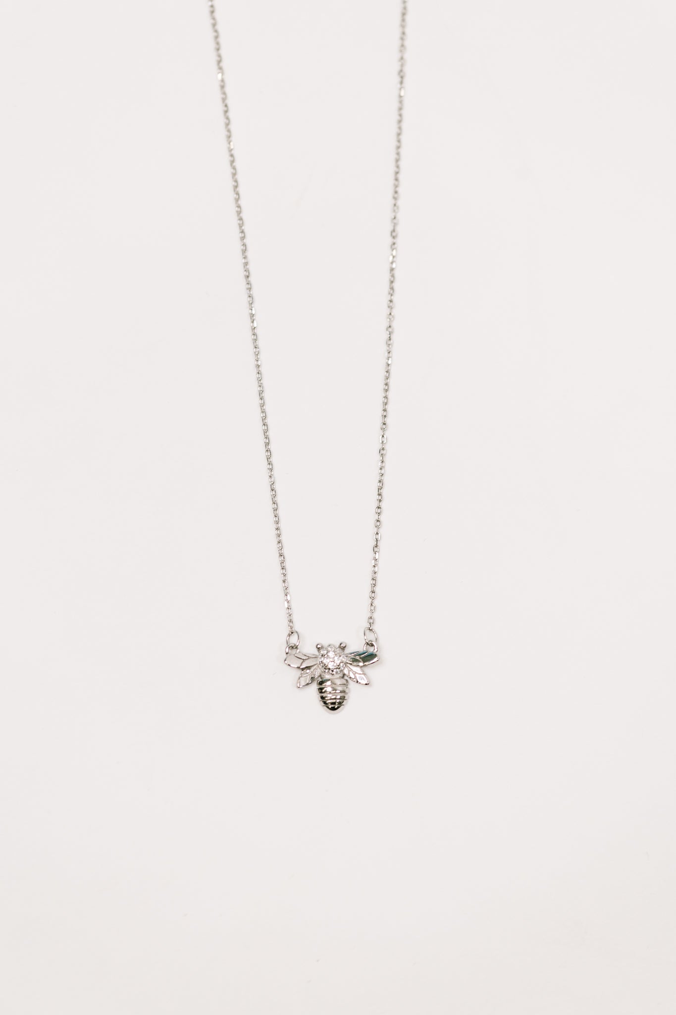 Bee Line Sterling Silver Necklace
