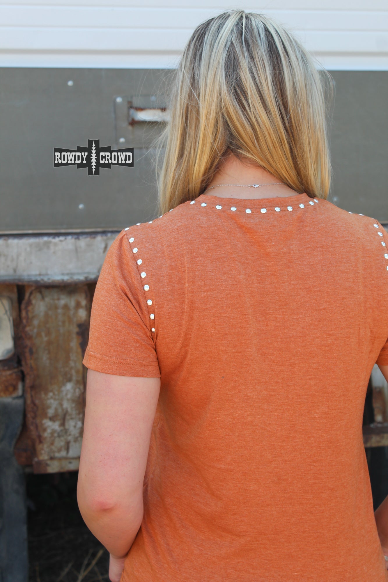 RUST- Starry Stud Tee