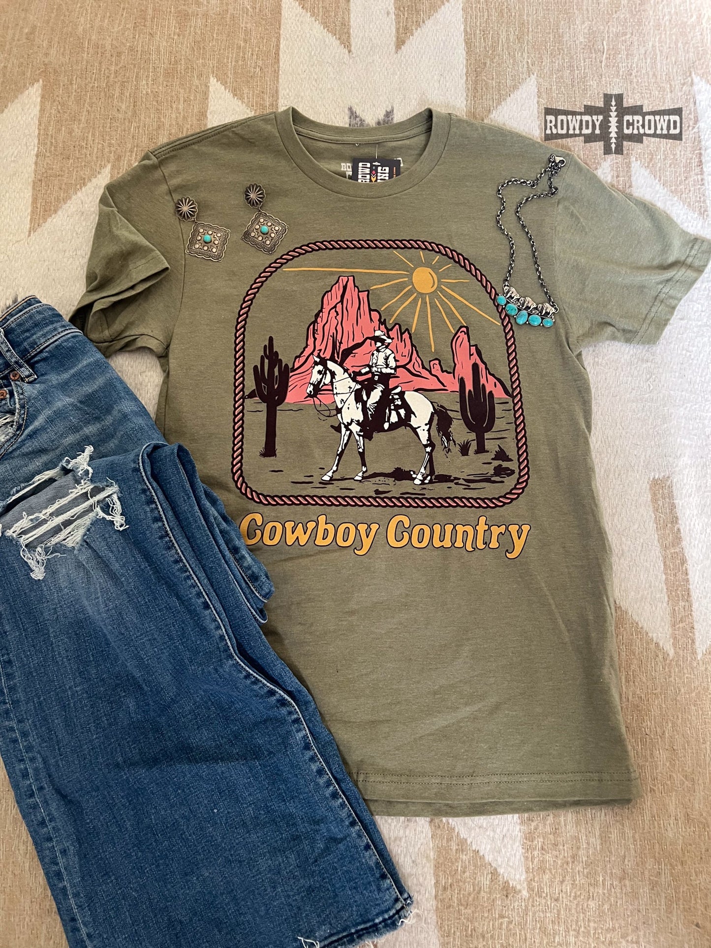 Cowboy Country Tee