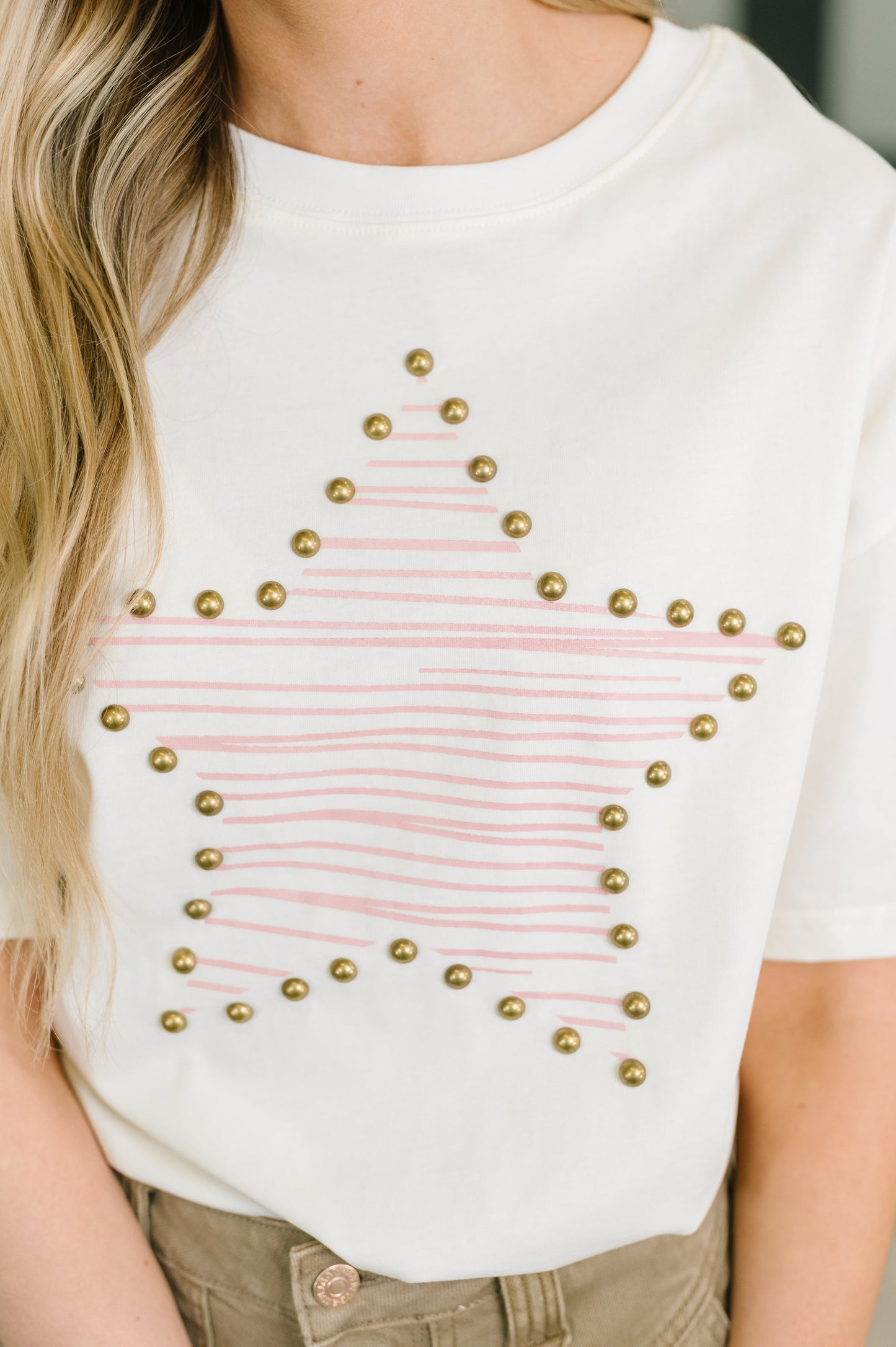 Super Star Applique Top