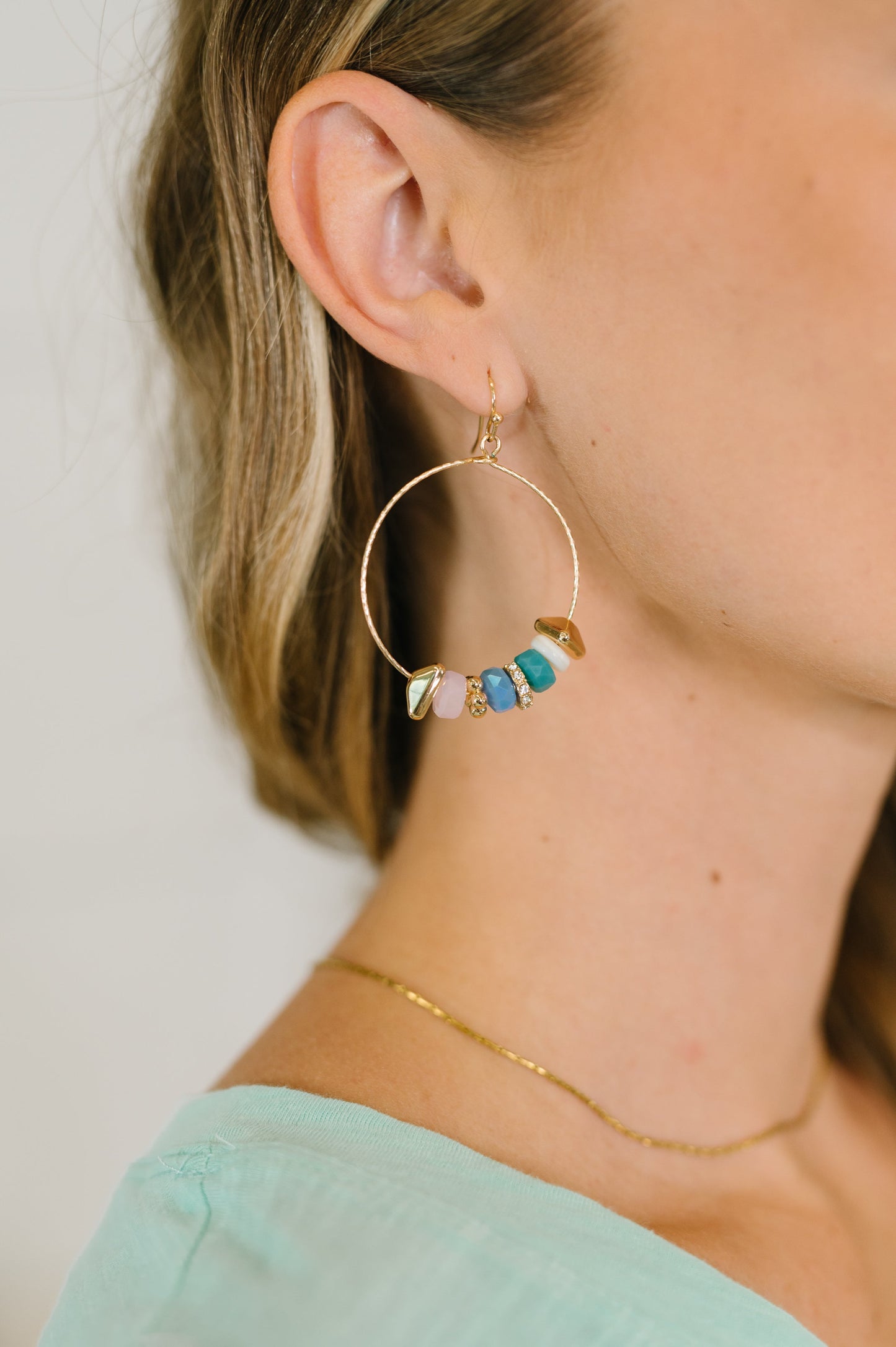 Wouldn't Put It Pastel Her Hoop Earrings